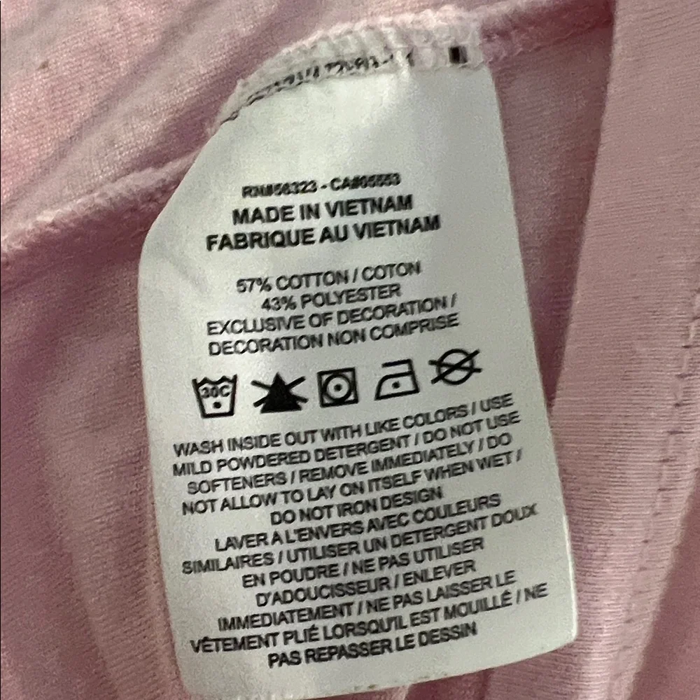 THE NIKE TEE - Nike dry fit Women's Light Pink Tank Top with Floral Swoosh